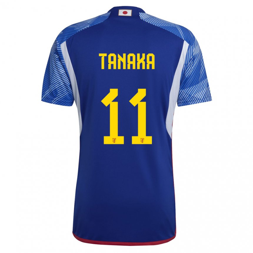 Hombre Camiseta Japón Mina Tanaka #11 Azul Real 1ª Equipación 22-24 La Camisa Argentina