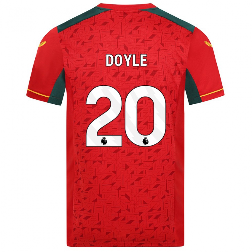 Niño Camiseta Tommy Doyle #20 Rojo 2ª Equipación 2023/24 La Camisa Argentina