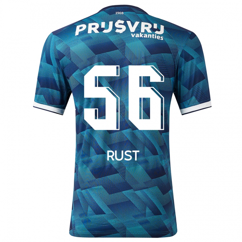 Niño Camiseta Fabiano Rust #56 Azul 2ª Equipación 2023/24 La Camisa Argentina