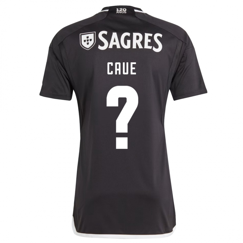 Niño Camiseta Caue #0 Negro 2ª Equipación 2023/24 La Camisa Argentina