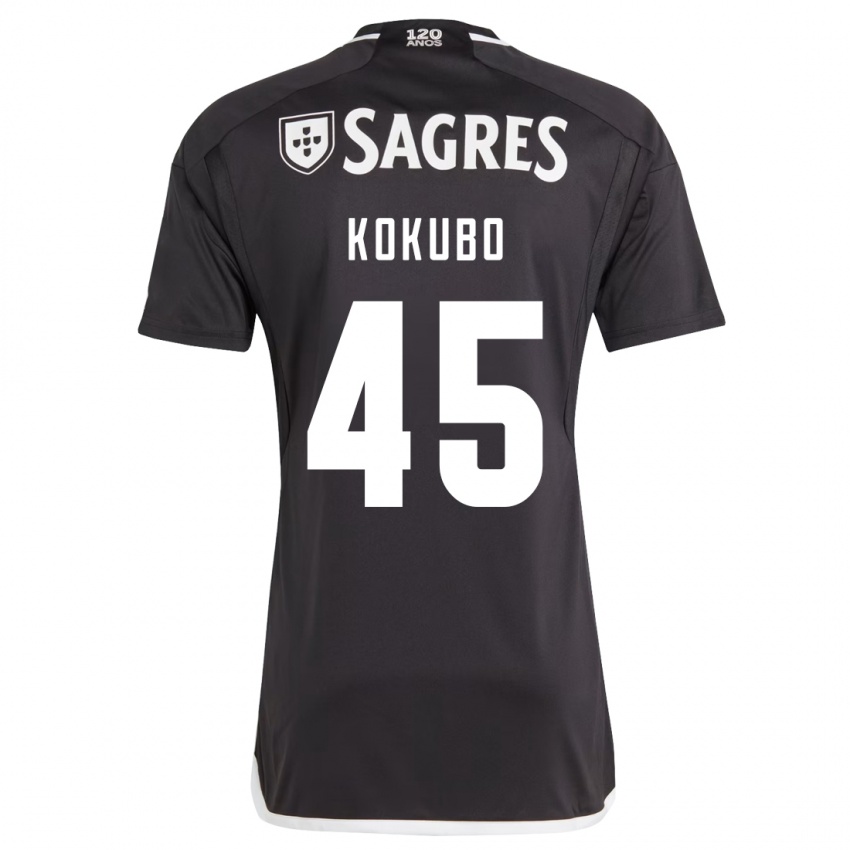 Niño Camiseta Leo Kokubo #45 Negro 2ª Equipación 2023/24 La Camisa Argentina