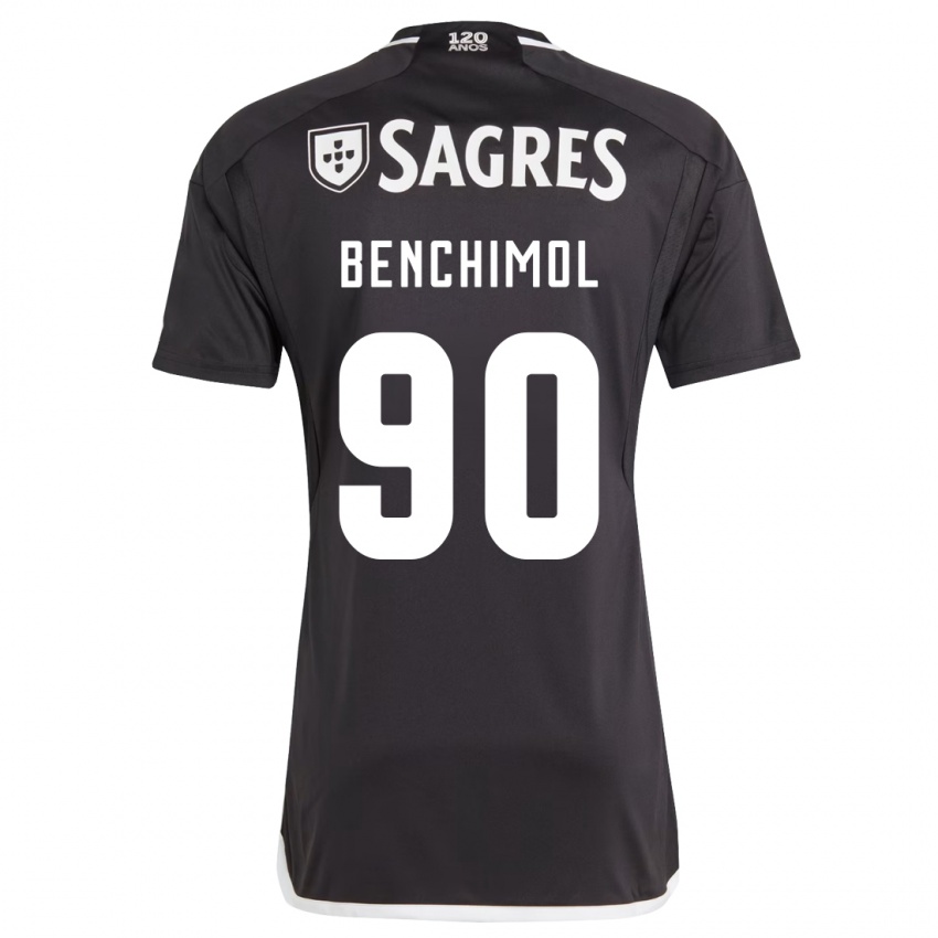 Niño Camiseta Benchimol #90 Negro 2ª Equipación 2023/24 La Camisa Argentina