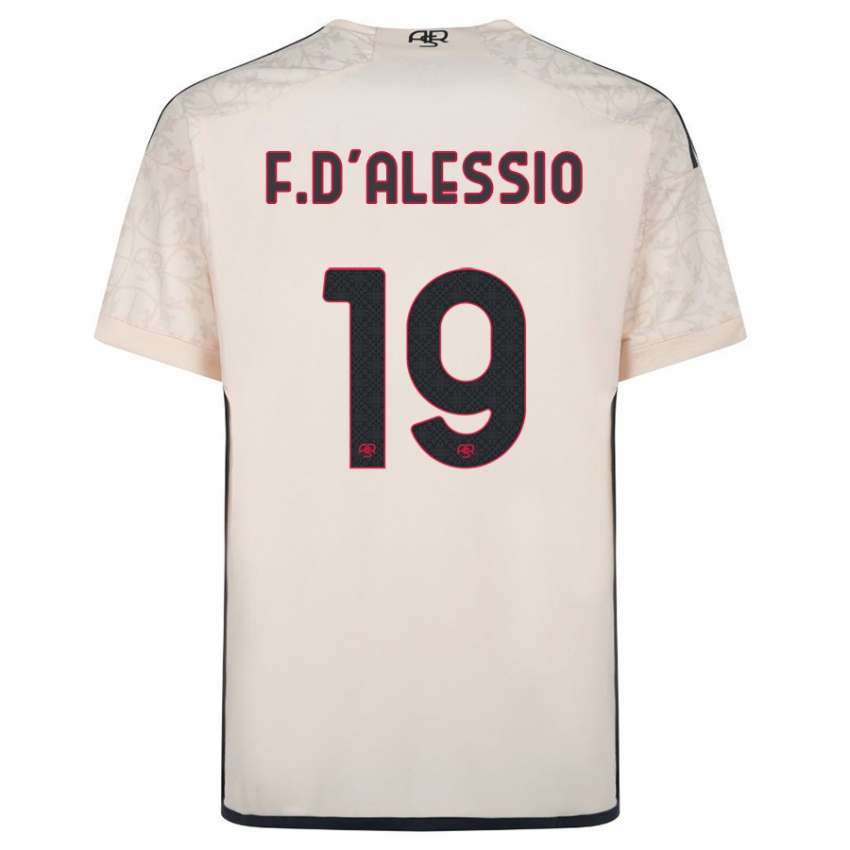 Niño Camiseta Francesco D'alessio #19 Blanquecino 2ª Equipación 2023/24 La Camisa Argentina