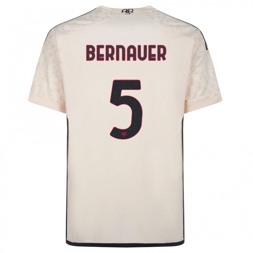 Niño Camiseta Vanessa Bernauer #5 Blanquecino 2ª Equipación 2023/24 La Camisa Argentina