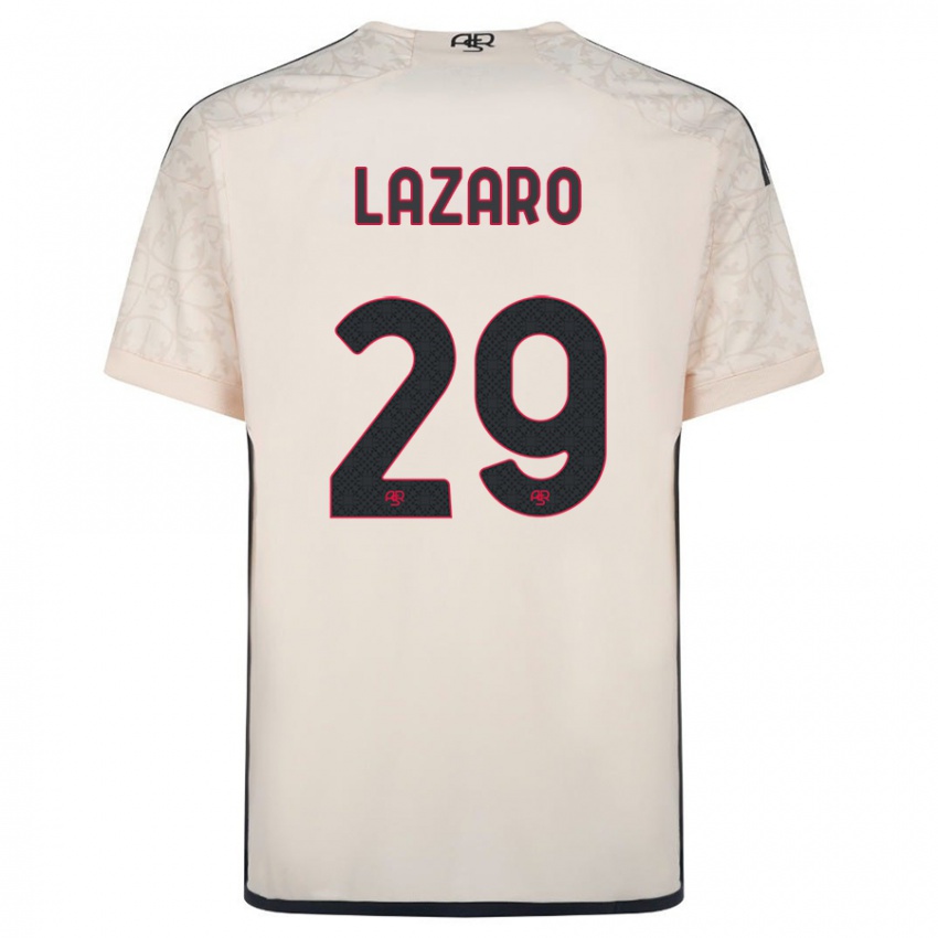 Niño Camiseta Paloma Lazaro #29 Blanquecino 2ª Equipación 2023/24 La Camisa Argentina