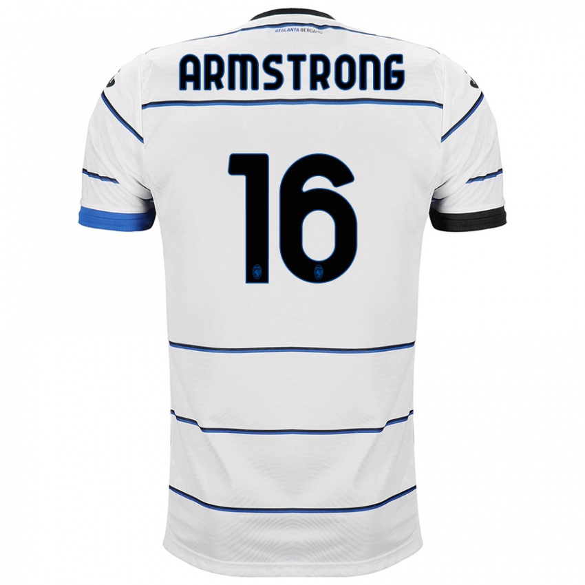 Niño Camiseta Daniel Armstrong #16 Blanco 2ª Equipación 2023/24 La Camisa Argentina