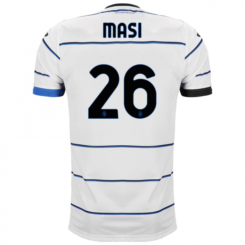 Niño Camiseta Alberto Masi #26 Blanco 2ª Equipación 2023/24 La Camisa Argentina