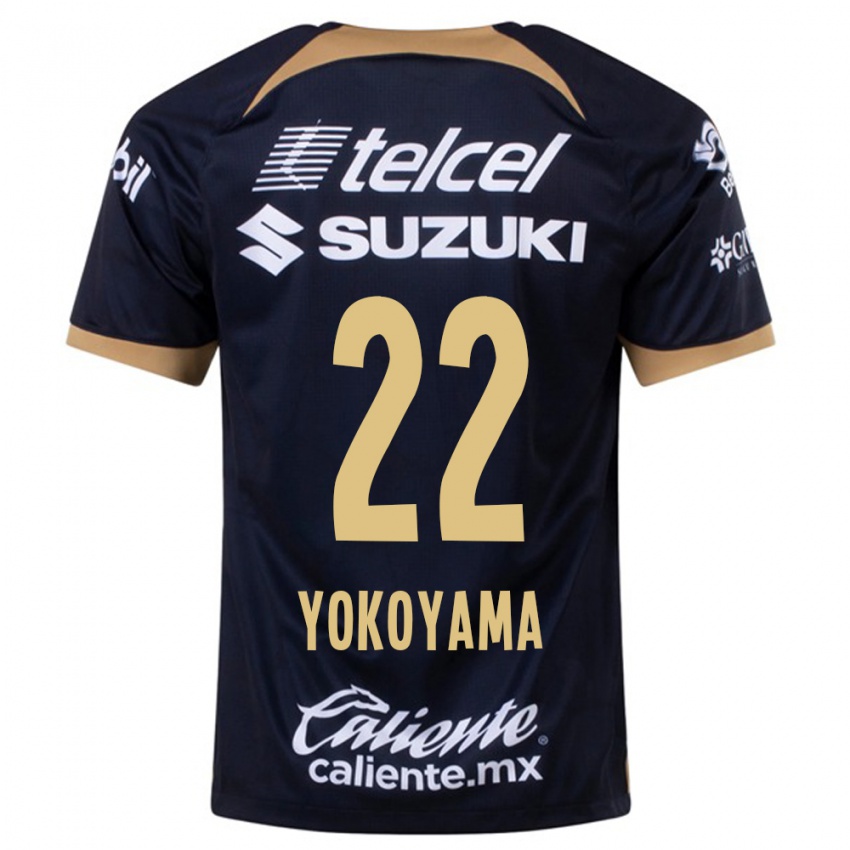 Niño Camiseta Akemi Yokoyama #22 Azul Oscuro 2ª Equipación 2023/24 La Camisa Argentina