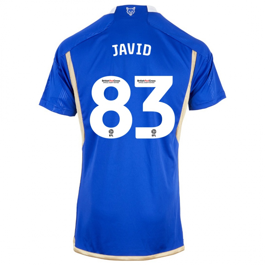 Hombre Camiseta Abdullah Javid #83 Azul Real 1ª Equipación 2023/24 La Camisa Argentina