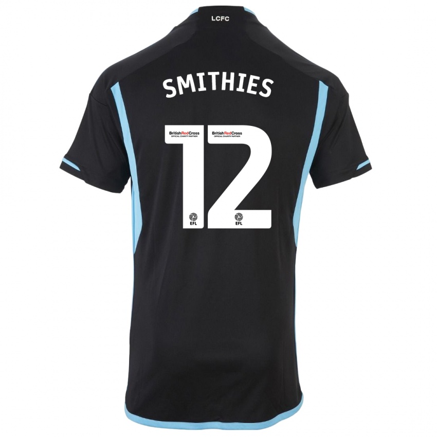 Hombre Camiseta Alex Smithies #12 Negro 2ª Equipación 2023/24 La Camisa Argentina