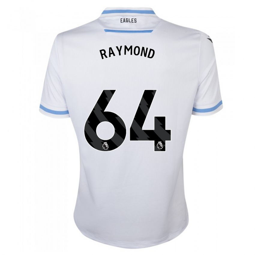 Hombre Camiseta Jadan Raymond #64 Blanco 2ª Equipación 2023/24 La Camisa Argentina