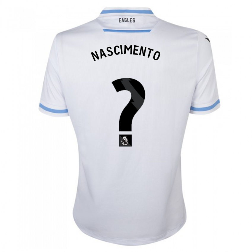 Hombre Camiseta Adler Nascimento #0 Blanco 2ª Equipación 2023/24 La Camisa Argentina