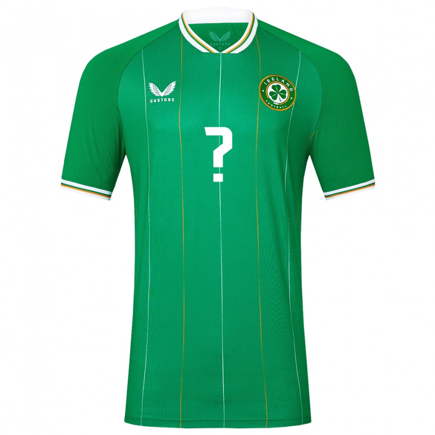 Niño Camiseta Irlanda Jake Griffin #0 Verde 1ª Equipación 24-26 La Camisa Argentina