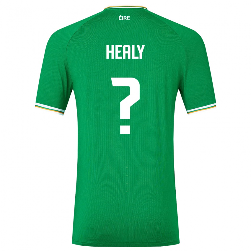 Niño Camiseta Irlanda Matthew Healy #0 Verde 1ª Equipación 24-26 La Camisa Argentina