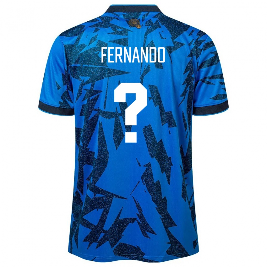 Niño Camiseta El Salvador Fernando Sánchez #0 Azul 1ª Equipación 24-26 La Camisa Argentina