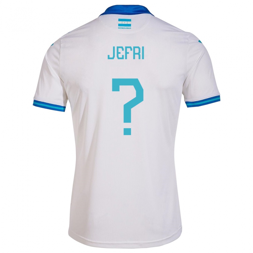 Niño Camiseta Honduras Jefri Martínez #0 Blanco 1ª Equipación 24-26 La Camisa Argentina