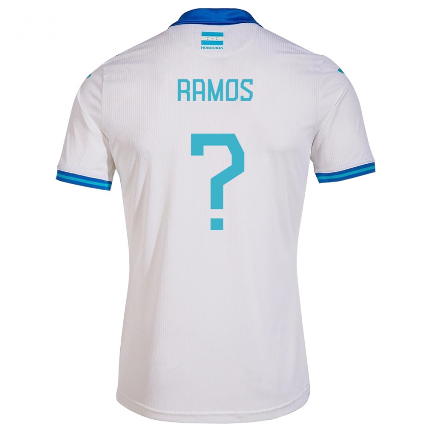 Niño Camiseta Honduras Mayra Ramos #0 Blanco 1ª Equipación 24-26 La Camisa Argentina