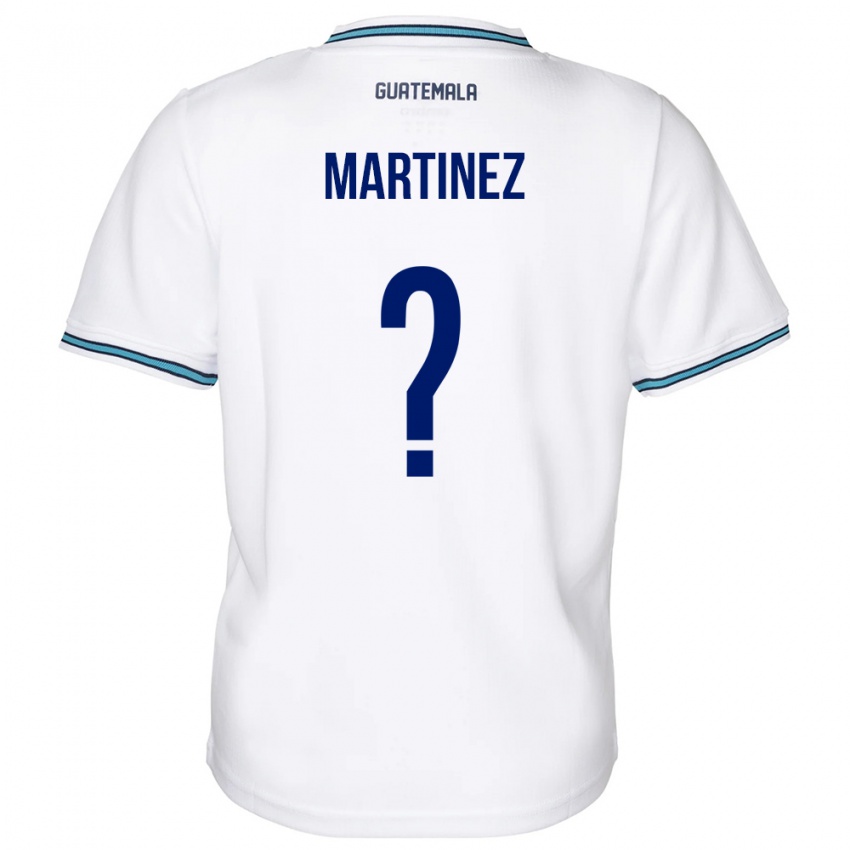 Niño Camiseta Guatemala José Carlos Martinez #0 Blanco 1ª Equipación 24-26 La Camisa Argentina