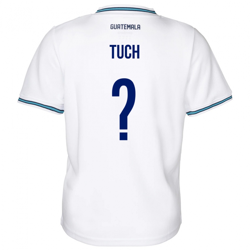 Niño Camiseta Guatemala Lorenzo Tuch #0 Blanco 1ª Equipación 24-26 La Camisa Argentina