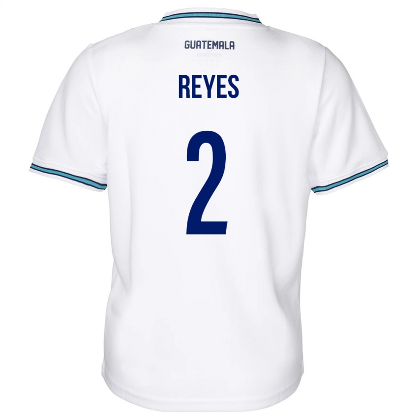 Niño Camiseta Guatemala Samantha Reyes #2 Blanco 1ª Equipación 24-26 La Camisa Argentina