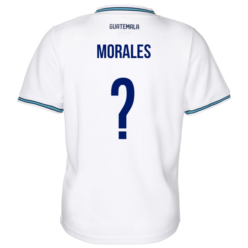 Niño Camiseta Guatemala Karla Morales #0 Blanco 1ª Equipación 24-26 La Camisa Argentina