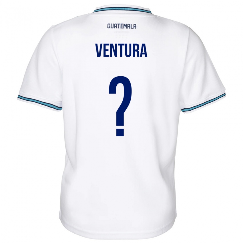 Niño Camiseta Guatemala Lesly Ventura #0 Blanco 1ª Equipación 24-26 La Camisa Argentina