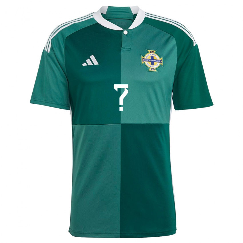 Niño Camiseta Irlanda Del Norte Gallagher Lennon #0 Verde 1ª Equipación 24-26 La Camisa Argentina