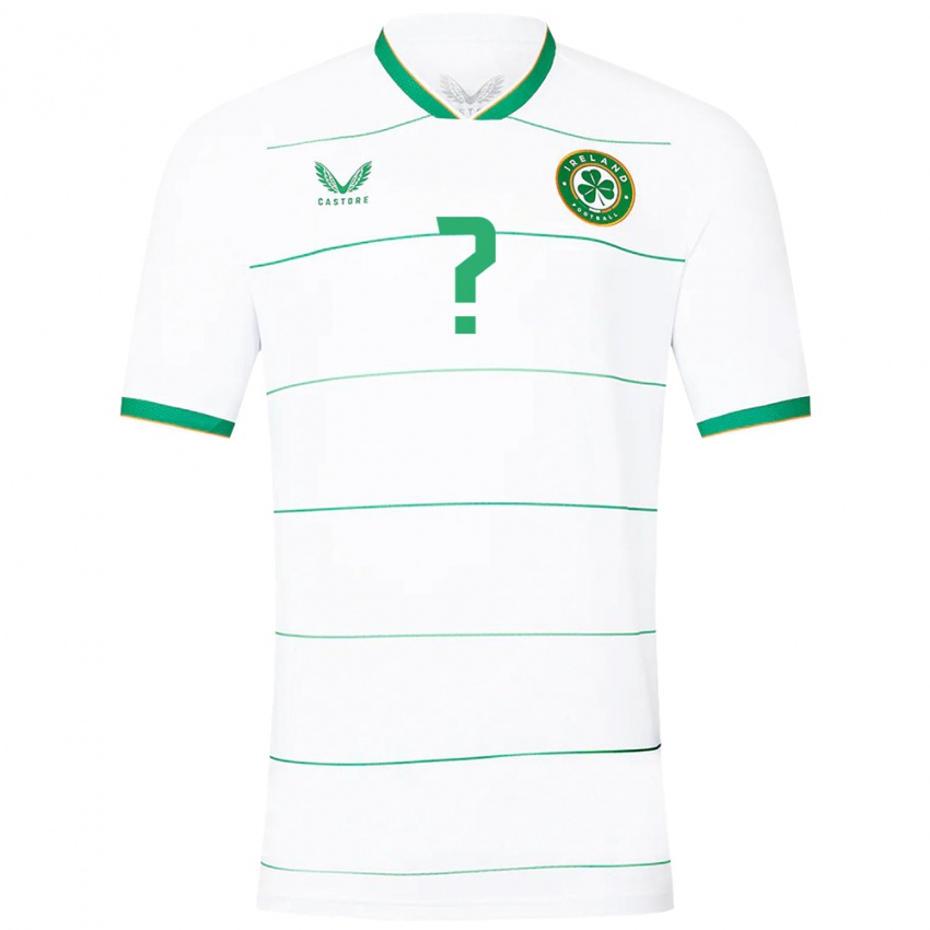Niño Camiseta Irlanda Andrew Wogan #0 Blanco 2ª Equipación 24-26 La Camisa Argentina