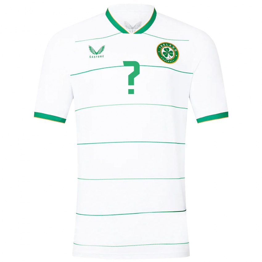 Niño Camiseta Irlanda Johnny Kenny #0 Blanco 2ª Equipación 24-26 La Camisa Argentina