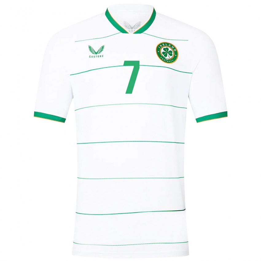Niño Camiseta Irlanda Aidomo Emakhu #7 Blanco 2ª Equipación 24-26 La Camisa Argentina