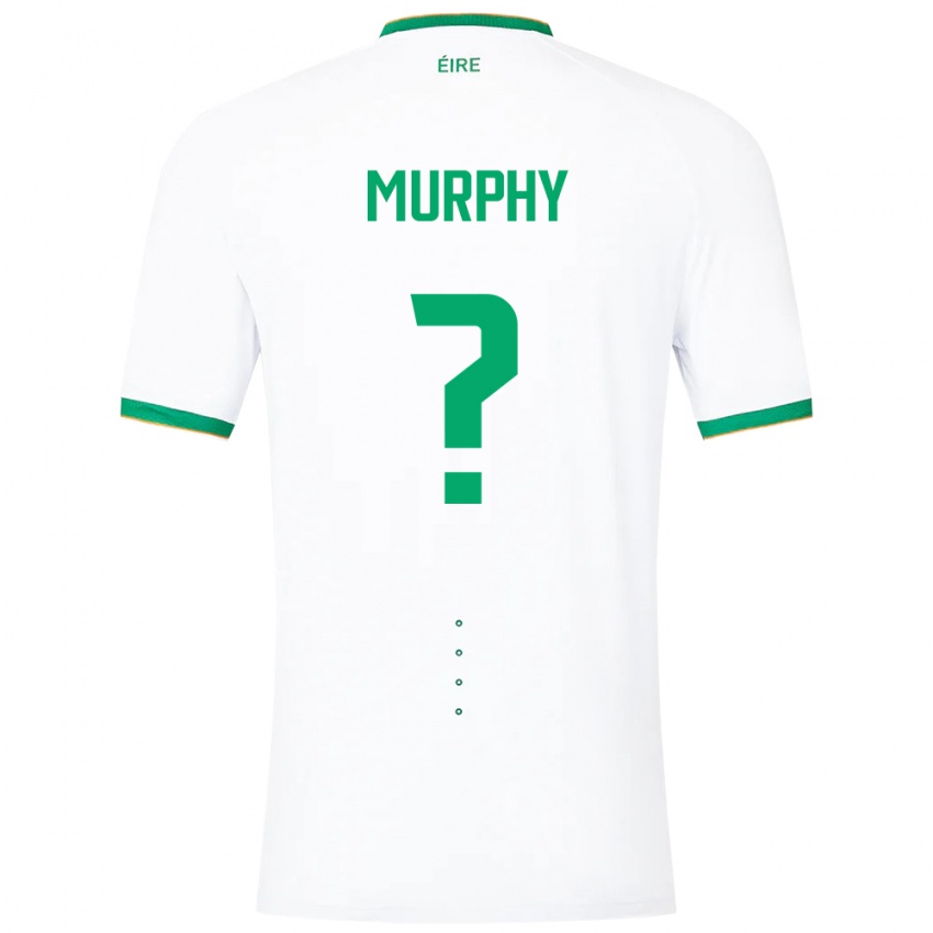 Niño Camiseta Irlanda Adam Murphy #0 Blanco 2ª Equipación 24-26 La Camisa Argentina