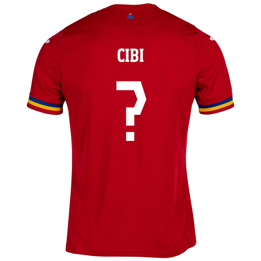 Niño Camiseta Rumania Fabiano Cibi #0 Rojo 2ª Equipación 24-26 La Camisa Argentina
