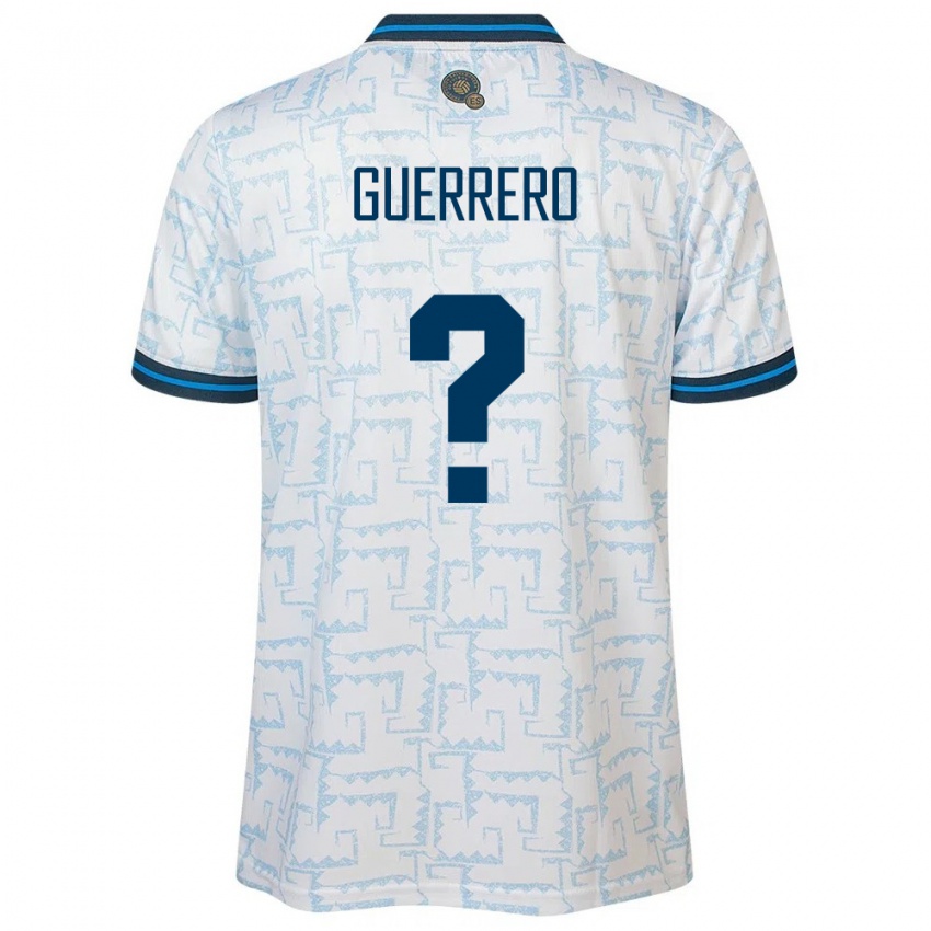 Niño Camiseta El Salvador Alexander Guerrero #0 Blanco 2ª Equipación 24-26 La Camisa Argentina