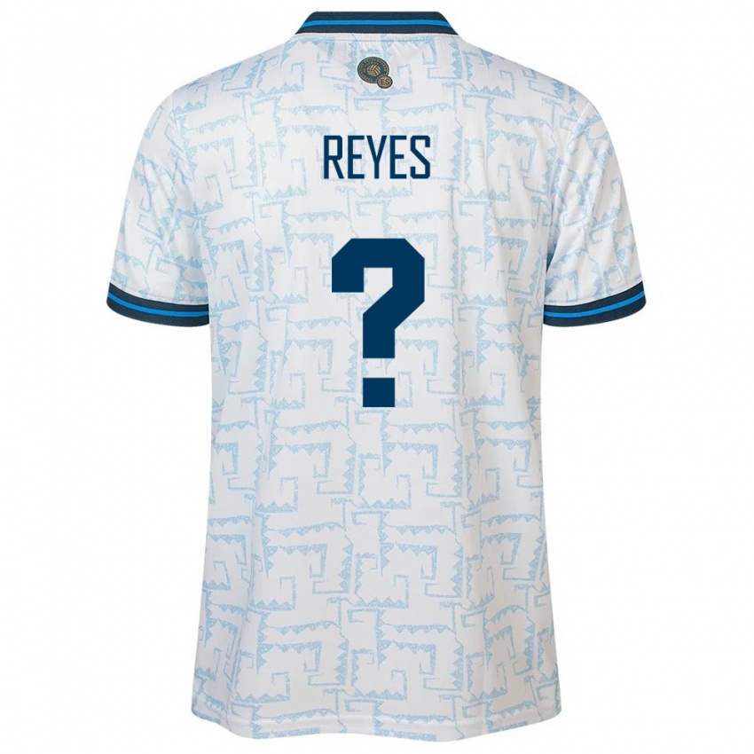 Niño Camiseta El Salvador Jefferson Reyes #0 Blanco 2ª Equipación 24-26 La Camisa Argentina