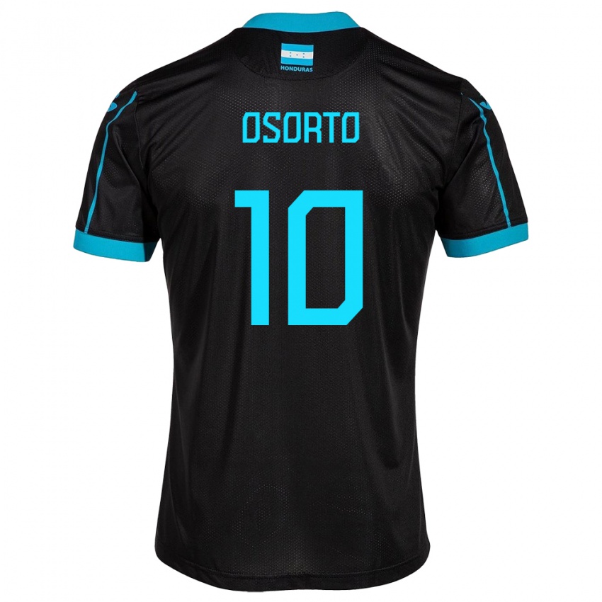 Niño Camiseta Honduras Roberto Osorto #10 Negro 2ª Equipación 24-26 La Camisa Argentina