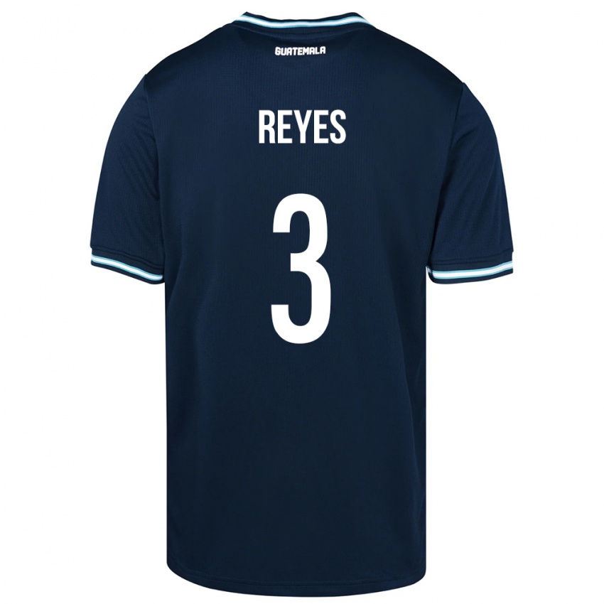Niño Camiseta Guatemala Martha Reyes #3 Azul 2ª Equipación 24-26 La Camisa Argentina