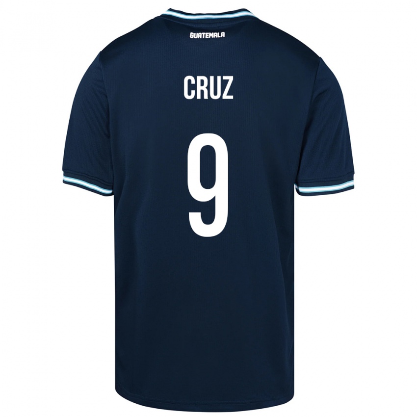 Niño Camiseta Guatemala Celsa Cruz #9 Azul 2ª Equipación 24-26 La Camisa Argentina