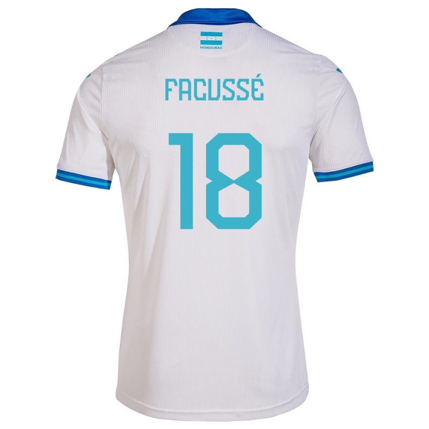 Hombre Camiseta Honduras Enrique Facussé #18 Blanco 1ª Equipación 24-26 La Camisa Argentina