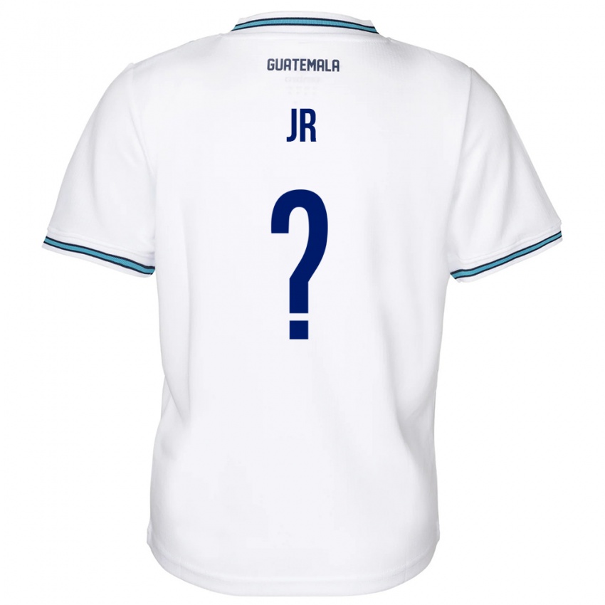 Hombre Camiseta Guatemala Marvin Ávila Jr #0 Blanco 1ª Equipación 24-26 La Camisa Argentina