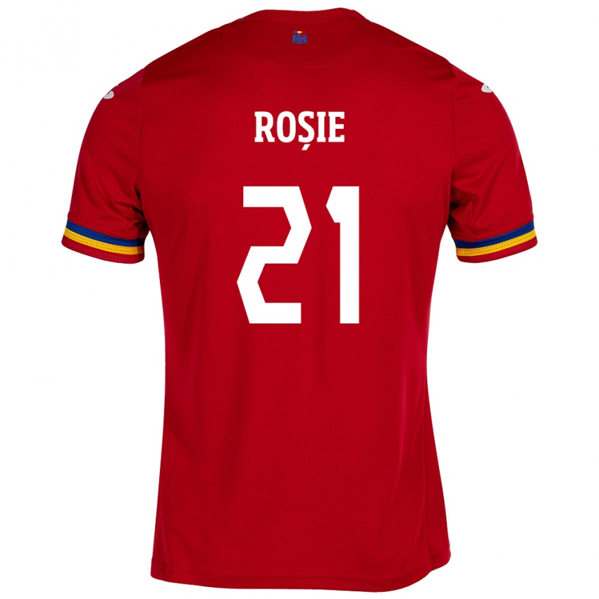 Hombre Camiseta Rumania Genoveva Roșie #21 Rojo 2ª Equipación 24-26 La Camisa Argentina