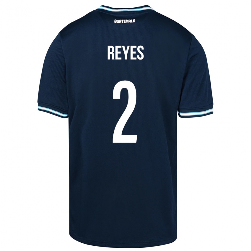 Hombre Camiseta Guatemala Samantha Reyes #2 Azul 2ª Equipación 24-26 La Camisa Argentina