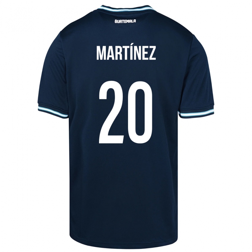 Mujer Camiseta Guatemala Ana Lucía Martínez #20 Azul 2ª Equipación 24-26 La Camisa Argentina