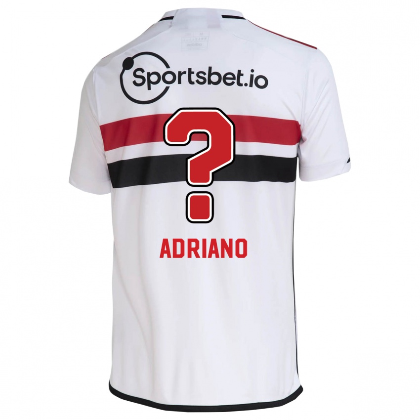 Niño Camiseta João Adriano #0 Blanco 1ª Equipación 2023/24 La Camisa Argentina