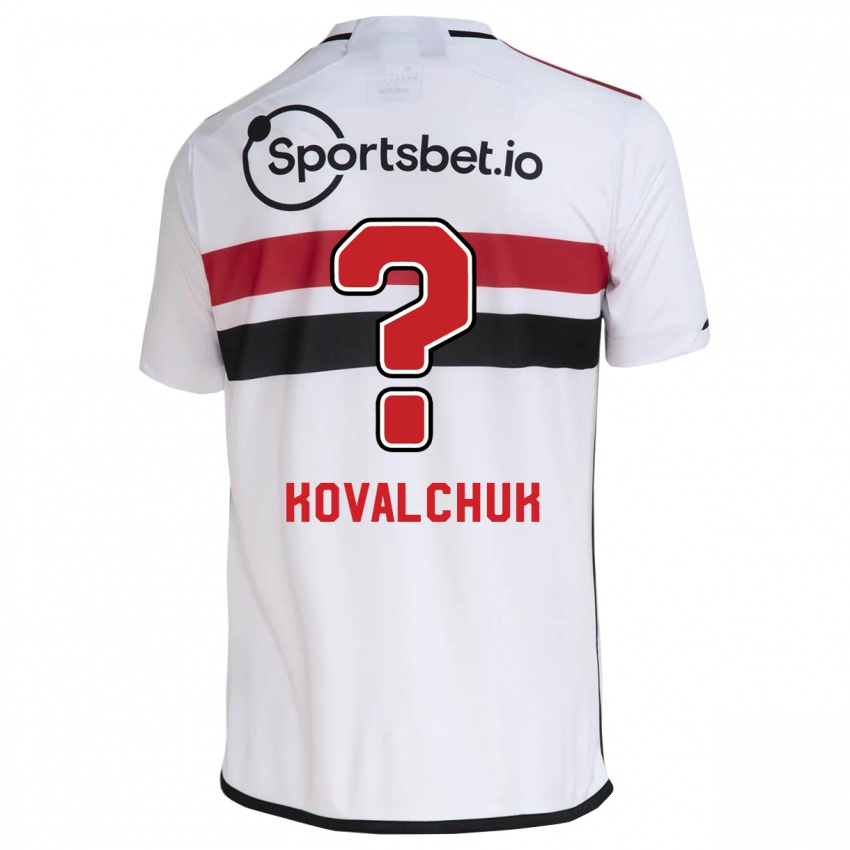 Niño Camiseta Filipp Kovalchuk #0 Blanco 1ª Equipación 2023/24 La Camisa Argentina