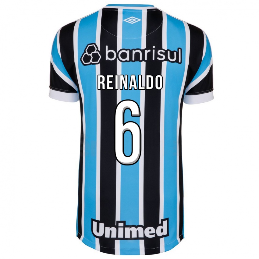 Niño Camiseta Reinaldo #6 Azul 1ª Equipación 2023/24 La Camisa Argentina