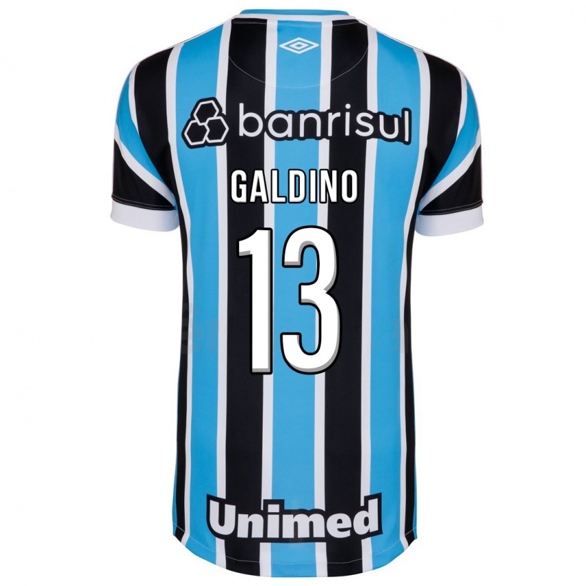 Niño Camiseta Everton Galdino #13 Azul 1ª Equipación 2023/24 La Camisa Argentina