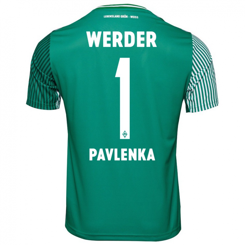 Niño Camiseta Jiri Pavlenka #1 Verde 1ª Equipación 2023/24 La Camisa Argentina