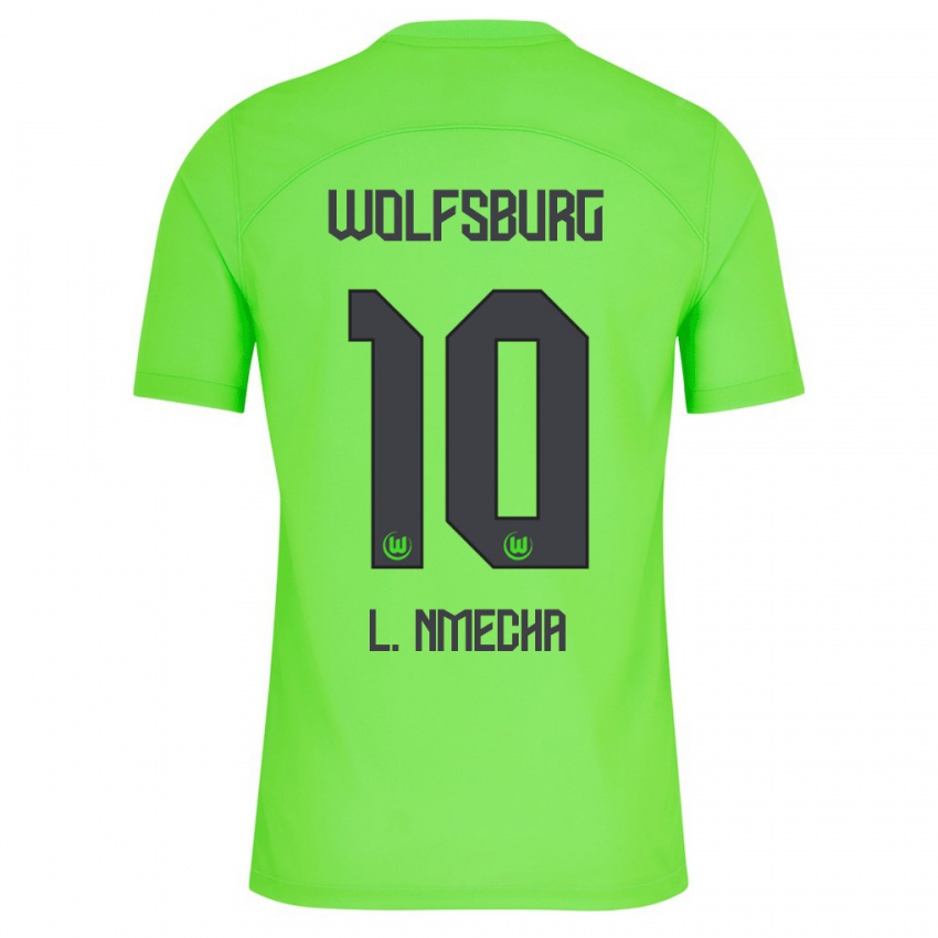 Niño Camiseta Lukas Nmecha #10 Verde 1ª Equipación 2023/24 La Camisa Argentina