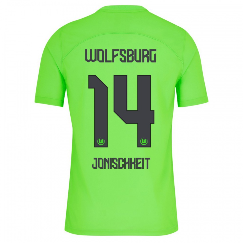 Niño Camiseta Jamal Jonischkeit #14 Verde 1ª Equipación 2023/24 La Camisa Argentina