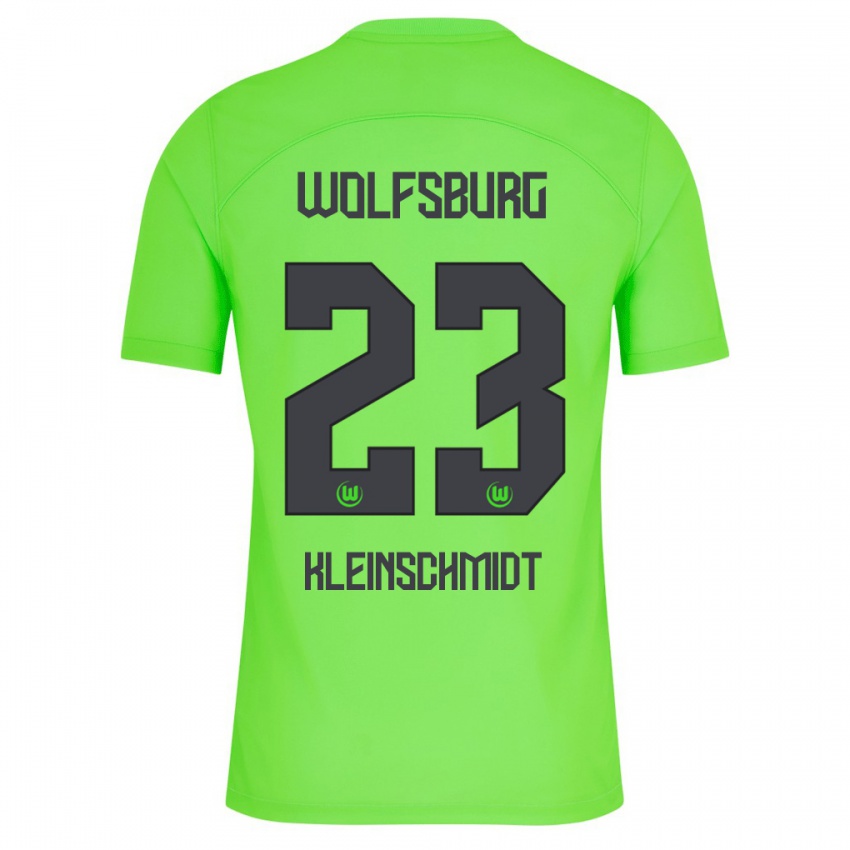 Niño Camiseta Max Kleinschmidt #23 Verde 1ª Equipación 2023/24 La Camisa Argentina